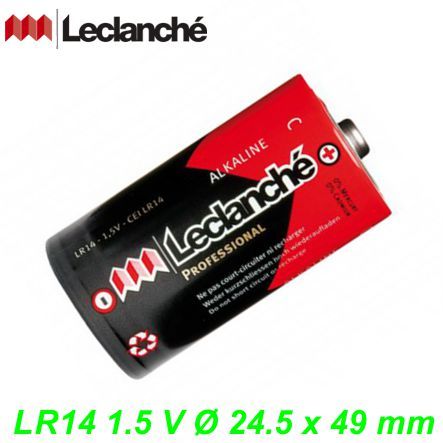 Batterie LR14 1.5 V Ø 24.5 x 49 mm Leclanché ALKALI PRO inkl. Entsorgungsgebühr