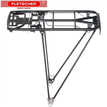 Pletscher Gepäckträger Athlete 29 4-B schwarz verstellbar a/Oesen