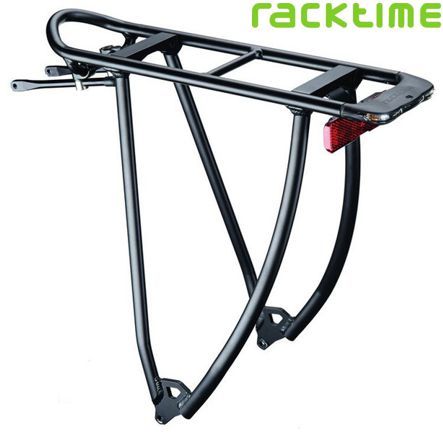 Racktime Gepäckträger 26 Shine-Evo standard schwarz mit Standlicht B&M