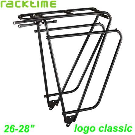 Racktime Gepäckträger 26-28 Logo evo schwarz -26kg