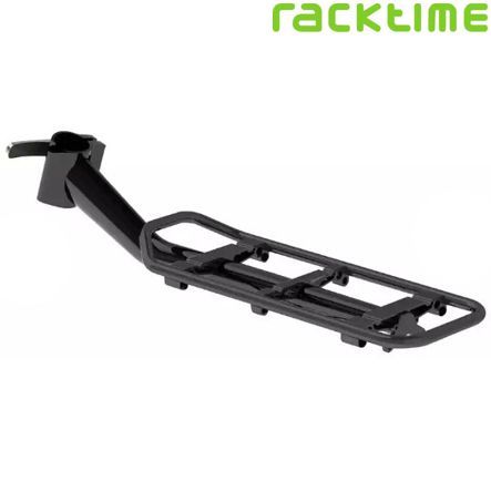 Racktime Gepäckträger Clipit auf Sattelstütze schwarz bis 10 kg