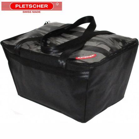 Pletscher Einlegetasche Korb Standard  Deluxe wasserabweisend handgenäht in CH