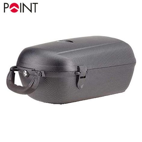 Fahrradkoffer Point carbon-look schliessbar Inhalt 10 l