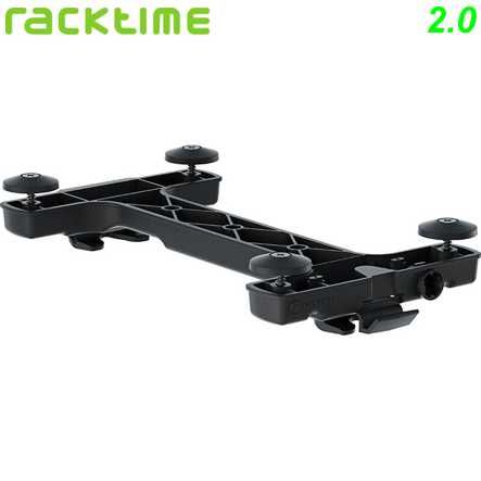 Racktime Adapterplatte Snap-it 2.0 System verstellbar ab 2021 Racktime ohne Füssen/o. Schloss