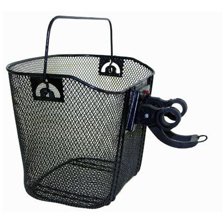 CLIP-ON Korb mit Halter schwarz