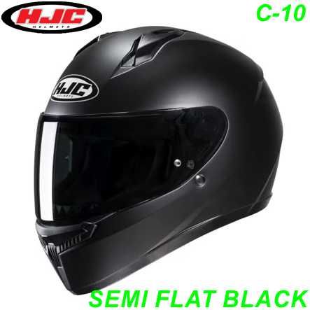 Integralhelm HJC C10 Semi flat black Grösse S