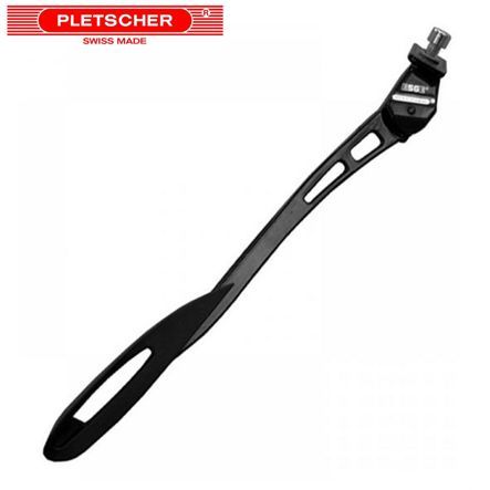 Pletscher Seitenständer ESGE Zoom  24-28 silber 1-Montage