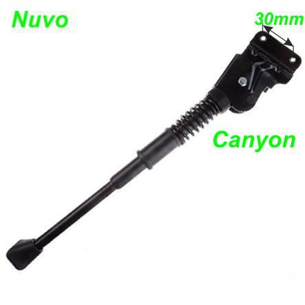 Nuvo Seitenständer 30 mm Canyon alu schwarz auf Rahmen