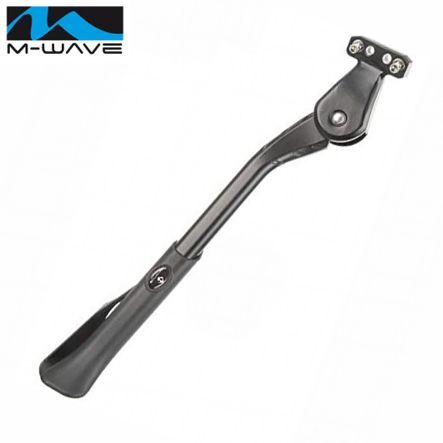 M-Wave Seitenständer 18/40 mm 24-29 auf Kettenstrebe m. stabilem Fuss