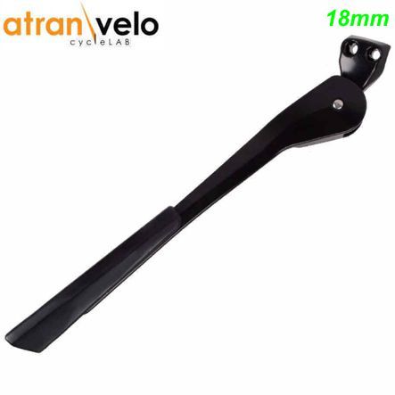 Atran Seitenständer schwarz 24-29 Rahmen 18 mm Restbestand  2-Schrauben