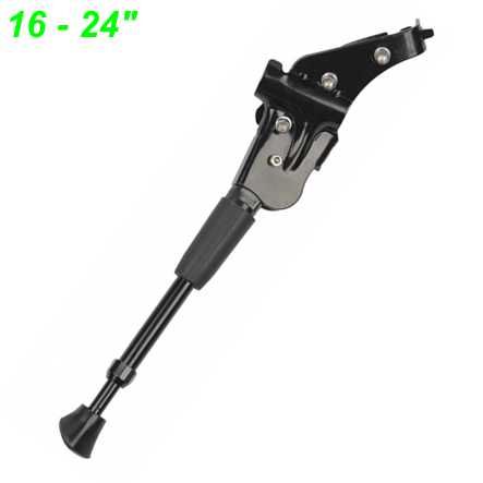 Seitenständer verstellbar 16-24 schwarz Kinder/Jugend