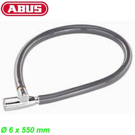 ABUS/AXA Zylinderseilschloss Ø6 x 550 mm asort. Farben