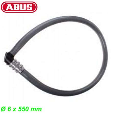 ABUS Zahlenkombi Schloss 1100/55 Ø 6 x 550 mm farbig assort.