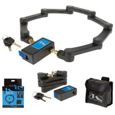 M-Wave Faltschloss 720 mm schwarz