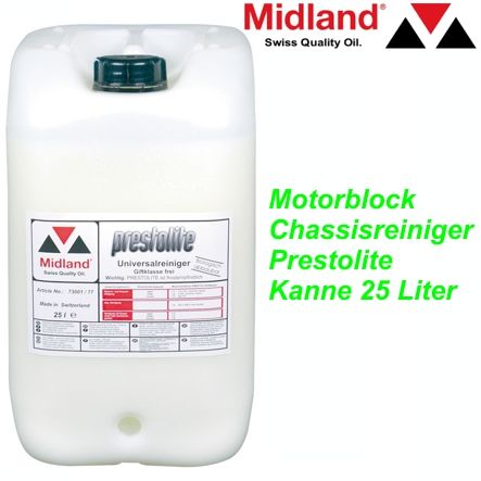 MIDLAND Motorblock Chassisreiniger Prestolite Kanne 25 Liter