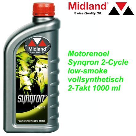 MIDLAND 2-Taktoel Motorcycle Synqron low-smoke vollsynthetisch 1000 ml