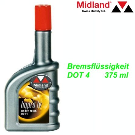 MIDLAND Bremsflüssigkeit  DOT 4  355 ml