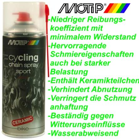 Motip Kettenspray Race Dry  Dose 400 ml