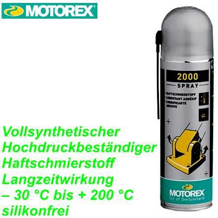 Spray 2000 Motorex 500 ml