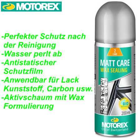 Bike Matt Care Pflegespray für matte Oberflächen