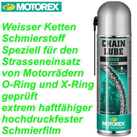 Motorex Kettenspray Chainlube Road strong 500 ml