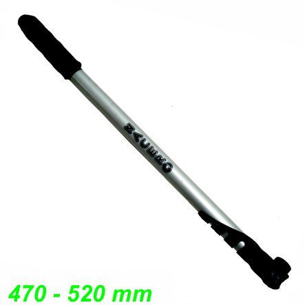 Rahmenpumpe Nagusi 470 - 520 mm silber-schwarz Restbestand