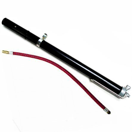 Militärpumpe mit Schlauchverschraubung schwarz