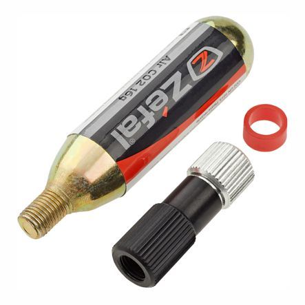 CO2-Pumpen-Adapter-Set  Zefal EZ Push inkl. Patrone 16 gr. m. Gew.