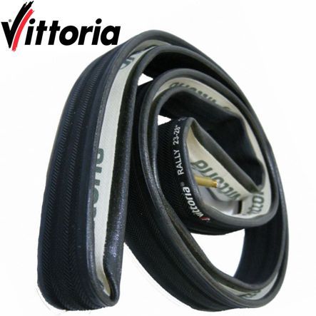 Vittoria Collée Road/Rally 23-28 7-9 bar  schwarz Ventil 36mm 300 gr.