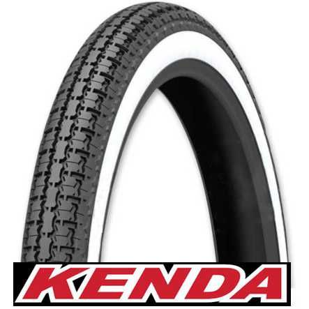 Kenda Mofa Pneu K252 WW 16 x 2 1/4 Weisswand B8 38J TT