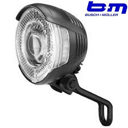 Scheinwerfer Lumotec LYT BN 20 Lux für Nabendynamo mit Schalter