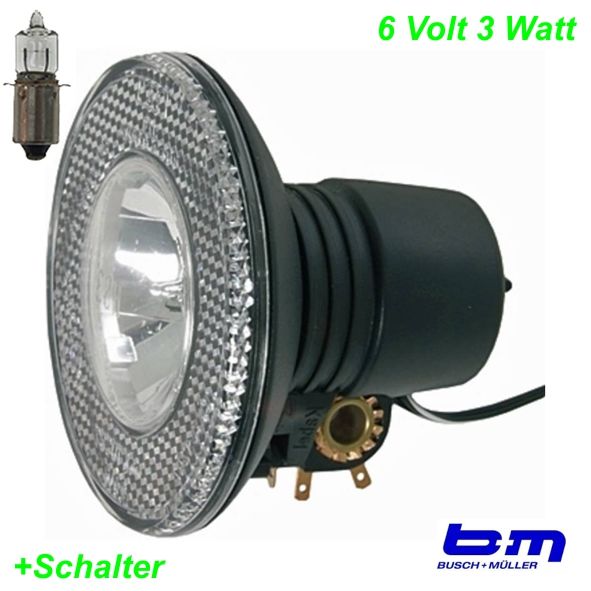 BM Scheinwerfer Lumotec N m/Reflektor Schalter