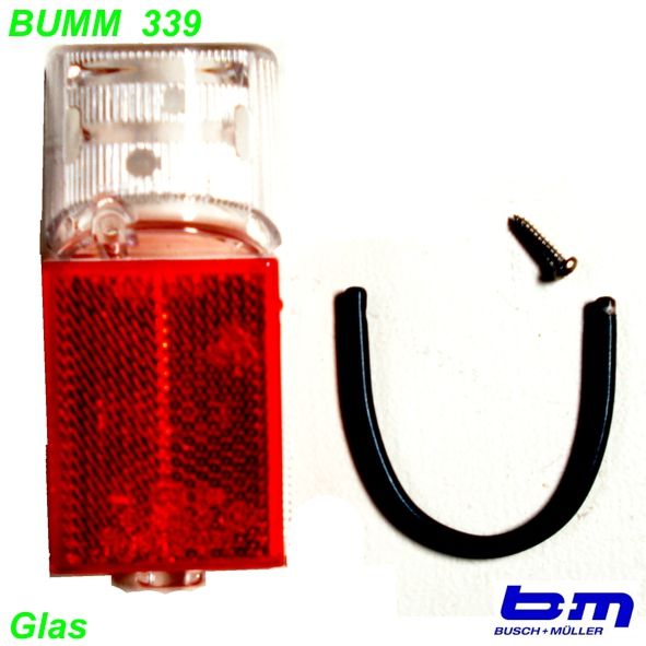 Schlusslichtglas BM Rücklicht Schutzblech 339 4D Lite-plus