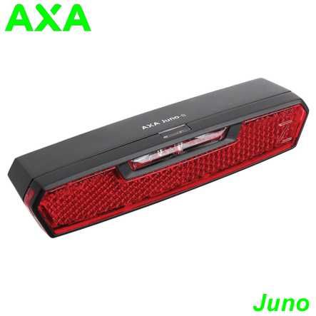AXA Rücklicht Juno Battery Auto Off 50mm Gepäckträgerbef.