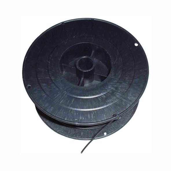 Lichtkabel Einadrig schwarz Rolle 25 Meter