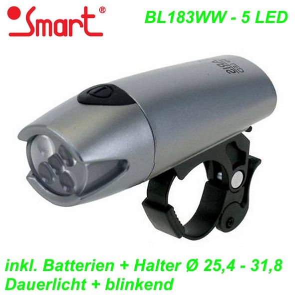 Smart Scheinwerfer LED BL183WW-5LED silber