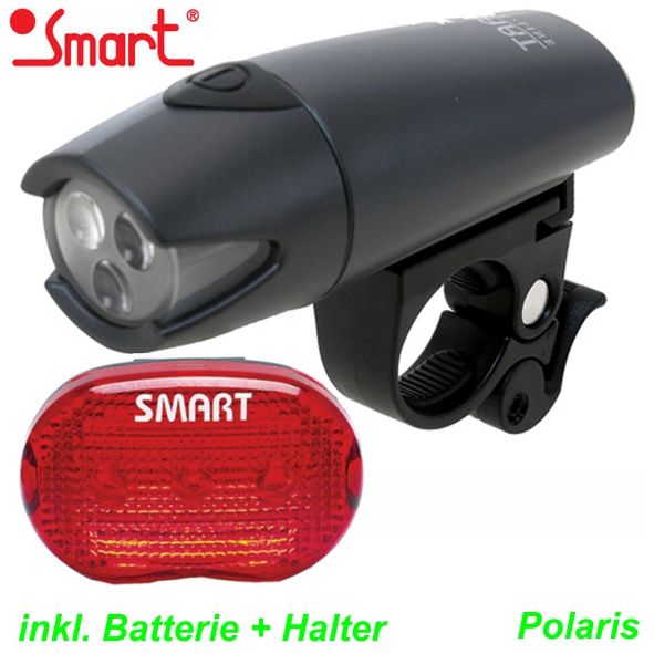 Smart Scheinwerferset  Polaris BL183WW-3RL313R silber  Rücklicht grosses Mod.