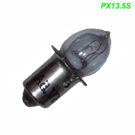 Taschenlampe Glühlampe PX13.5S 2.5V 0.5A zum Stecken
