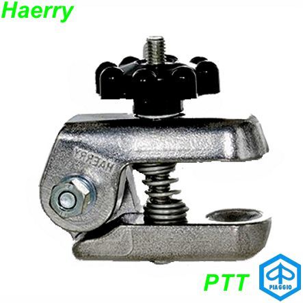 Haerry Anhängerkupplung Drehgriff grau PTT ohne Halter M8 x 1 mm