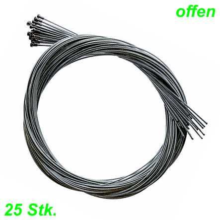 Bremskabel Kupplungskabel Ø 6/3.5 x 9.5 mm 1.8 x 2200 mm offen à 25 Stk. Innenkabel