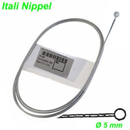 Bremskabel Itali Ø 5 mm 1.8 x 1800 mm Innenkabel