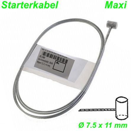 Starterkabel Puch Maxi Ø 7.5 x 11 mm 1.5 x 1850 mm Innenkabel