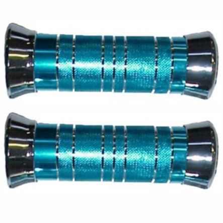 Mofa Griffe Alu/blau per Paar