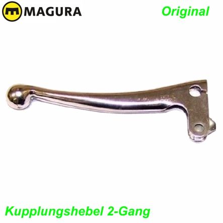 Mofa Kupplungshebel mit Nase Magura Nachbau alu poliert