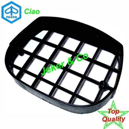 Piaggio Ciao Lampengitter vorne schwarz