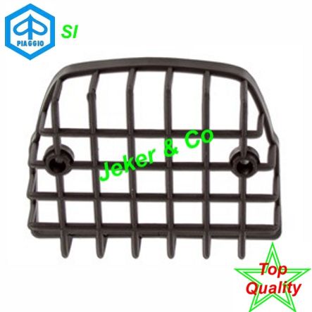 Piaggio SI Lampengitter hinten schwarz