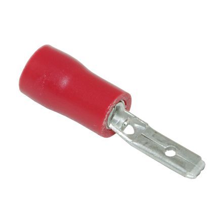 Flachsteckzungen isoliert rot 2.8mm/1.5mm2