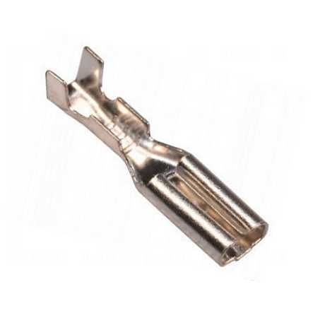 Flachsteckhülsen 2.8 / 0.5mm Messing verzinnt