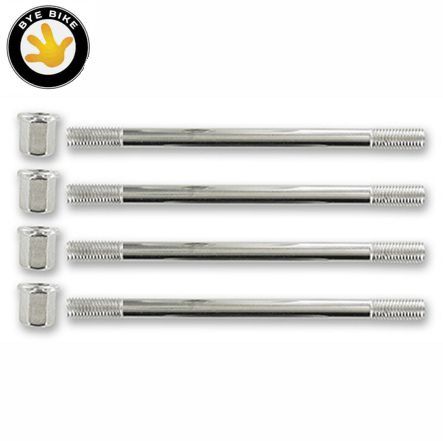 Bye Bike Stehbolzen (M7) mit Mutter (4 Stück)