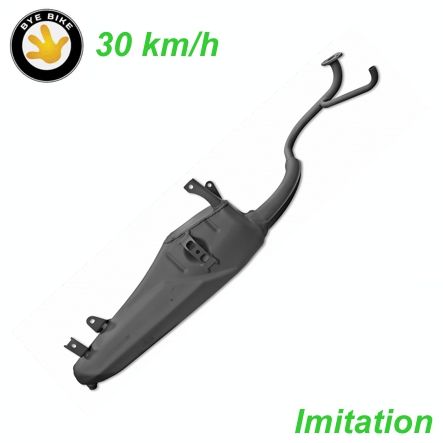 Mofa Auspuff Bye Bike 30 km/h komplett offen m. KAT